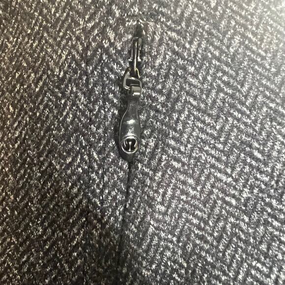 LULULEMON Women's Runderful Size 4 Half Zip Pullover Jacket Black Herringbone - Picture 8 of 14